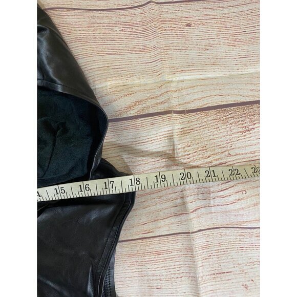 Unbranded Women's Black Faux Leather Cosplay Costume Hood - OS - Picture 6 of 7